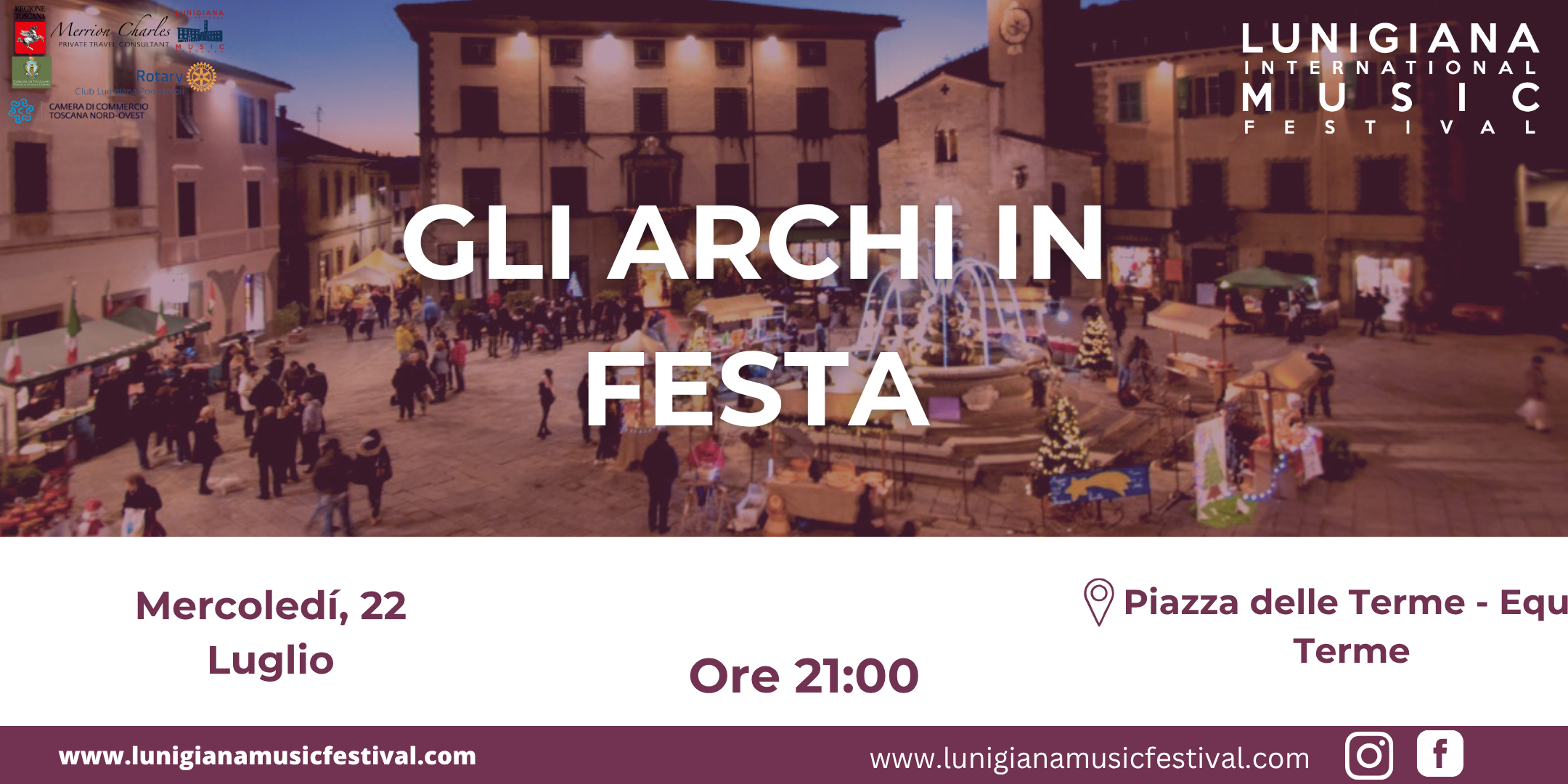 Gli archi in festa
